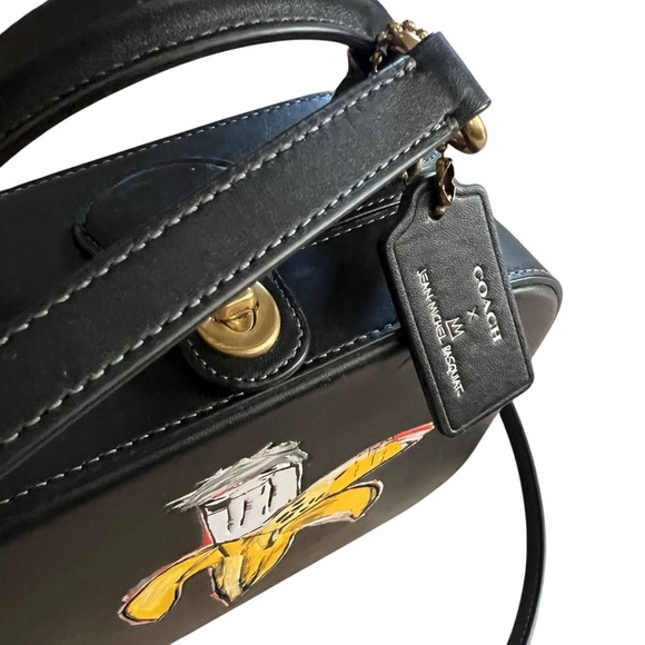 Coach X Jean Michel Basquiat Square Bag - Picture 4 of 15